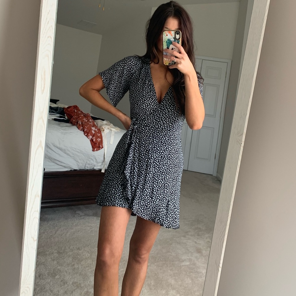 Abercrombie wrap dress